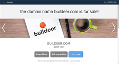 Desktop Screenshot of buildeer.com