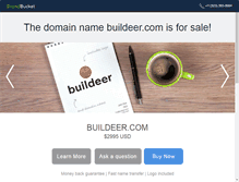 Tablet Screenshot of buildeer.com